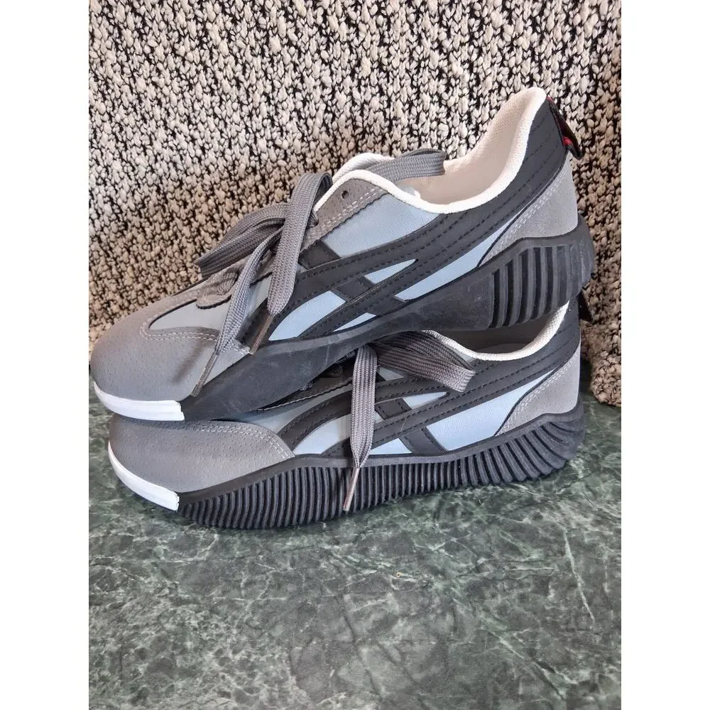 De Florance DF Cloudea 2.0 Shoes Women’s 8 Blue Gray Black Retro Sneakers Italy
